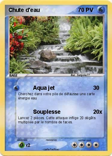 Pokemon Chute d'eau