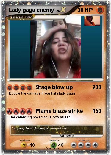 Pokemon Lady gaga enemy