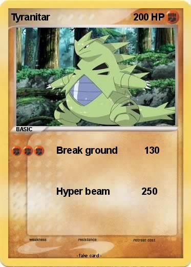 Pokemon Tyranitar