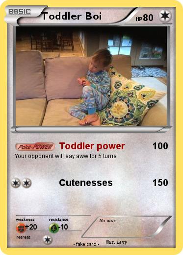 Pokemon Toddler Boi