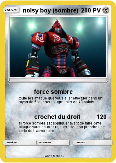 Pokemon noisy boy (sombre)