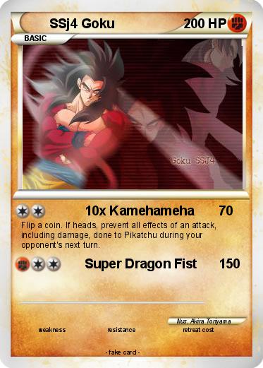 Pokemon SSj4 Goku