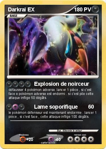 Pokemon Darkrai EX