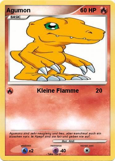 Pokemon Agumon