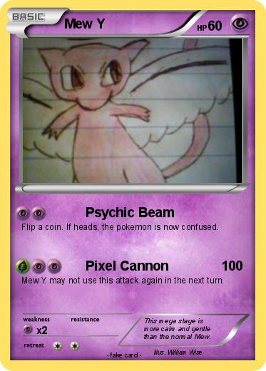 Pokemon Mew Y