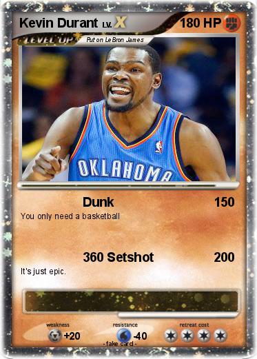 Pokemon Kevin Durant