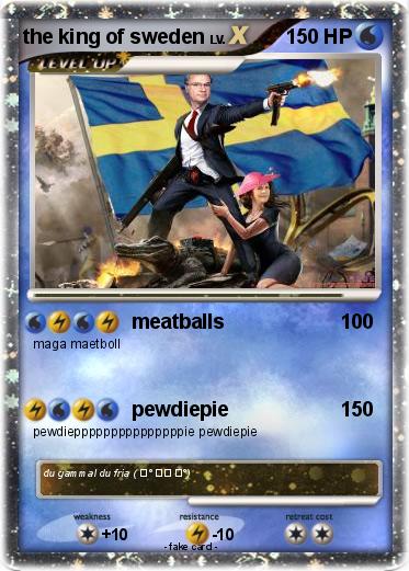Pokemon the king of sweden
