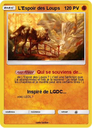 Pokemon L'Espoir des Loups