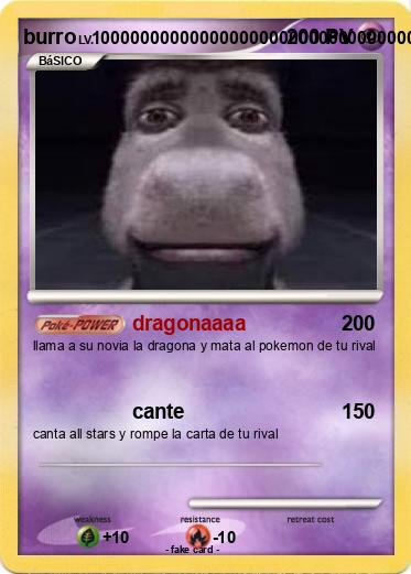 Pokemon burro