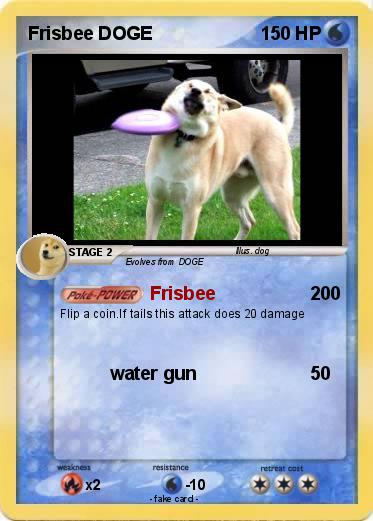 Pokemon Frisbee DOGE