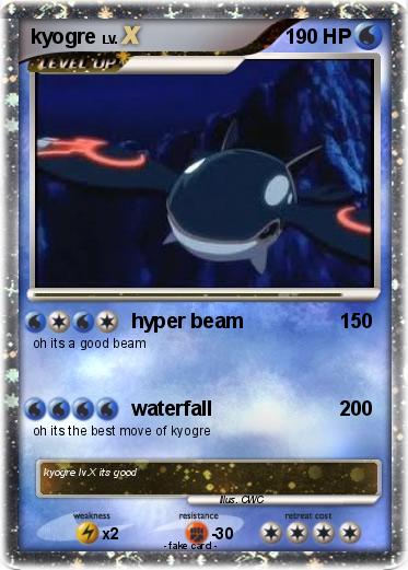 Pokemon kyogre