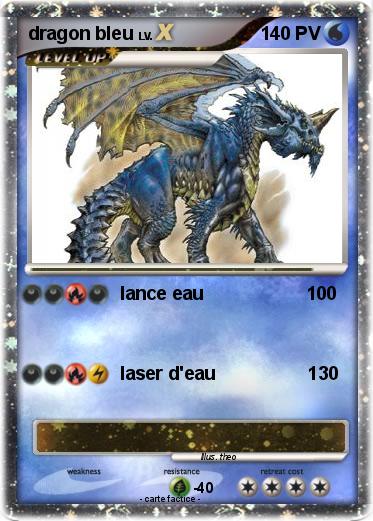 Pokemon dragon bleu