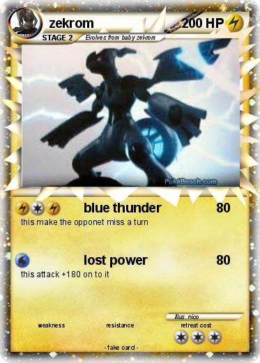 Pokemon zekrom