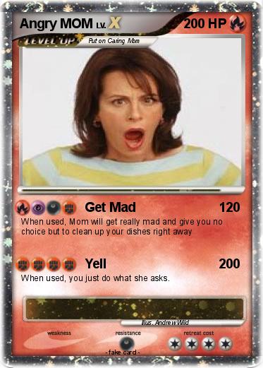 Pokemon Angry MOM