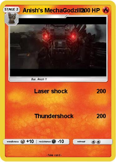 Pokemon Anish's MechaGodzilla