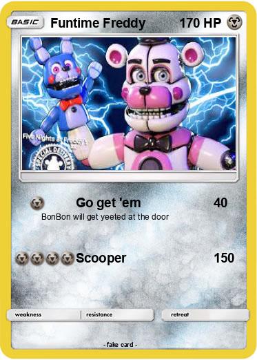 Pokemon Funtime Freddy