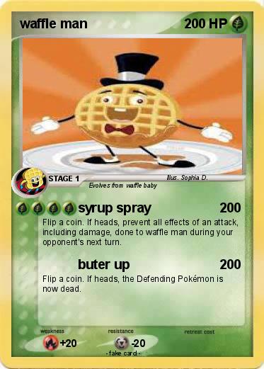 Pokemon waffle man