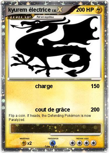 Pokemon kyurem électrice