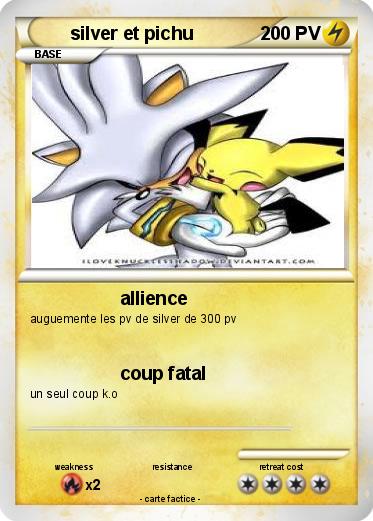 Pokemon silver et pichu