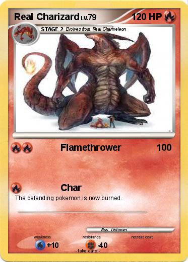 Pokemon Real Charizard