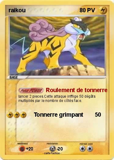Pokemon raikou
