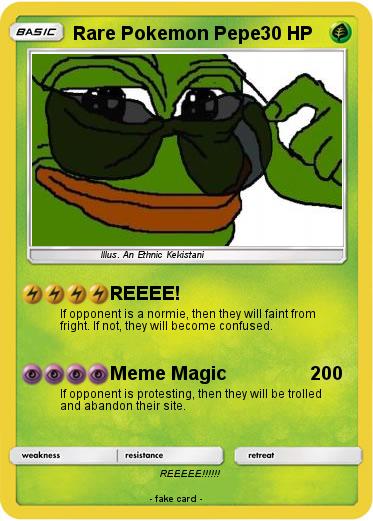Pokemon Rare Pokemon Pepe