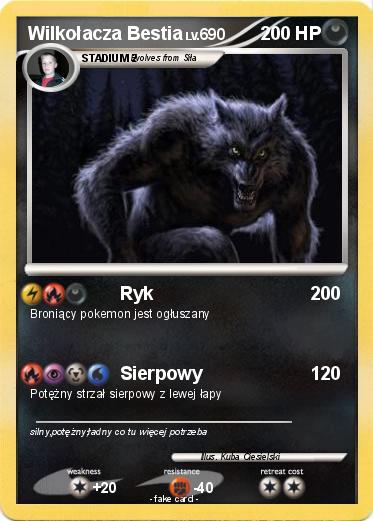 Pokemon Wilkołacza Bestia