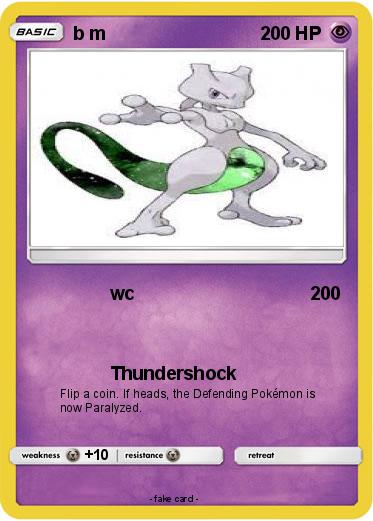 Pokemon b m