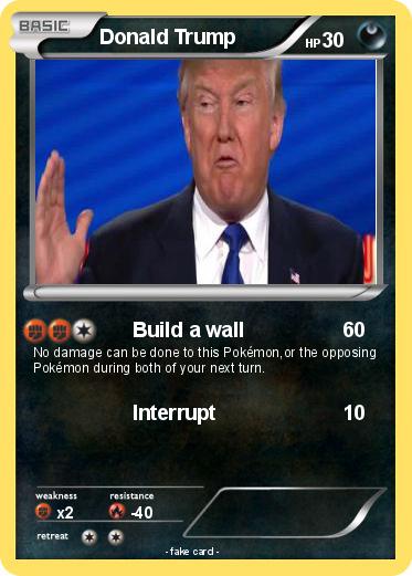 Pokemon Donald Trump