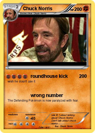 Pokemon Chuck Norris