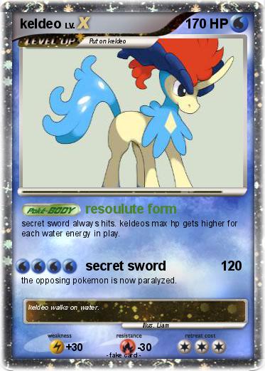 Pokemon keldeo