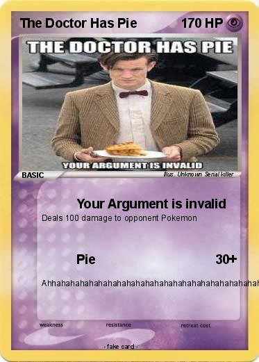 Pokemon The Doctor Has Pie
