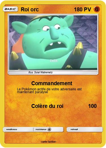 Pokemon Roi orc