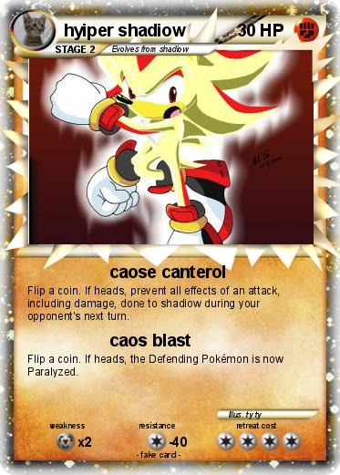 Pokemon hyiper shadiow