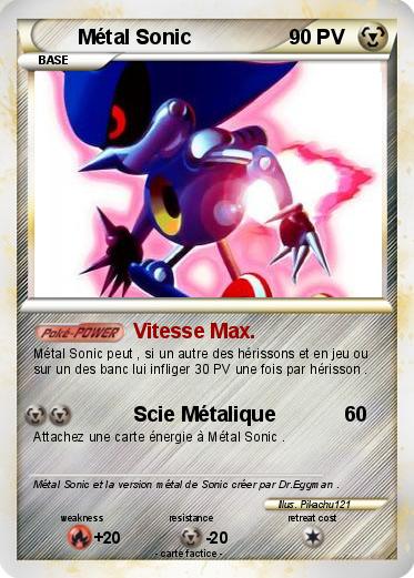 Pokemon Métal Sonic