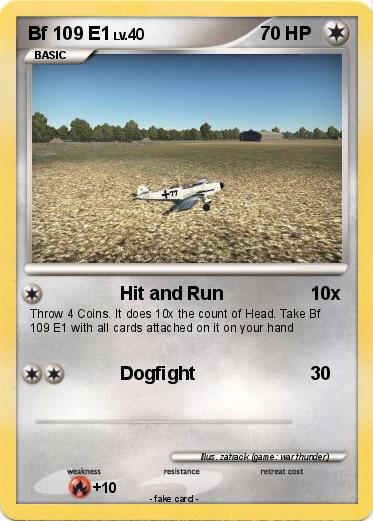 Pokemon Bf 109 E1