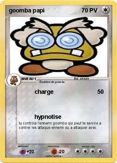 Pokemon goomba papi