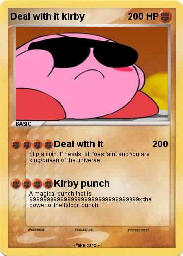 Pokemon Deal with it kirby