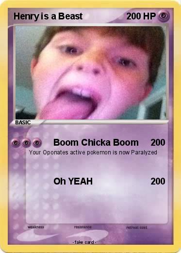 Pokemon Henry is a Beast