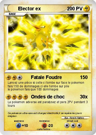 Pokemon Elector ex