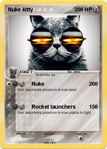 Pokemon Nuke kitty