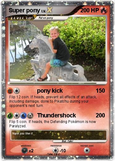 Pokemon Super pony