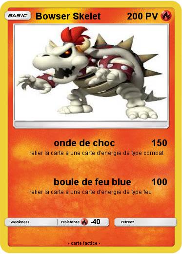 Pokemon Bowser Skelet
