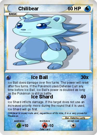 Pokemon Chilibear