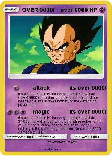 Pokemon OVER 9000!    over 9000