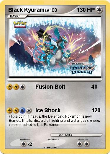 Pokemon Black Kyuram