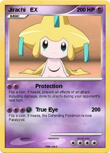 Pokemon Jirachi   EX