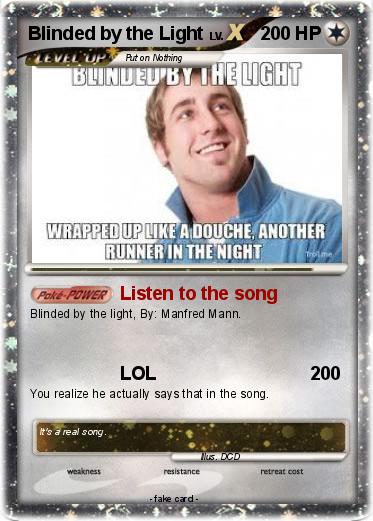 Pokemon Blinded by the Light