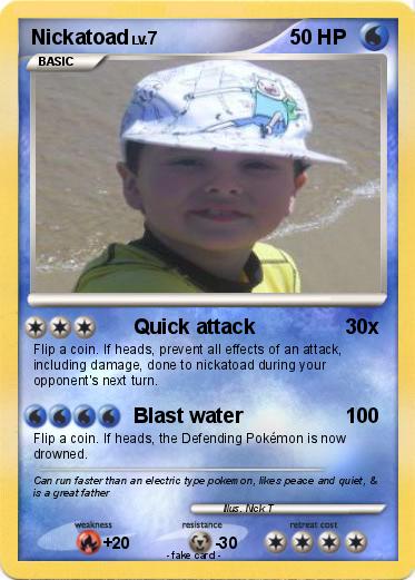 Pokemon Nickatoad