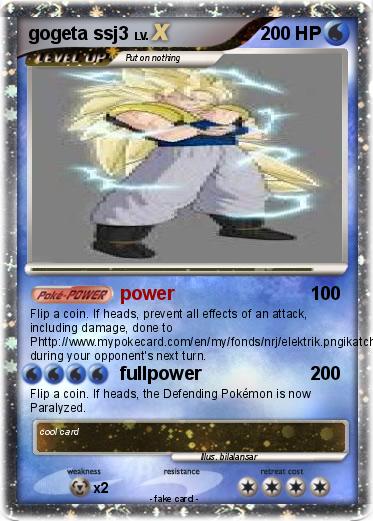 Pokemon gogeta ssj3